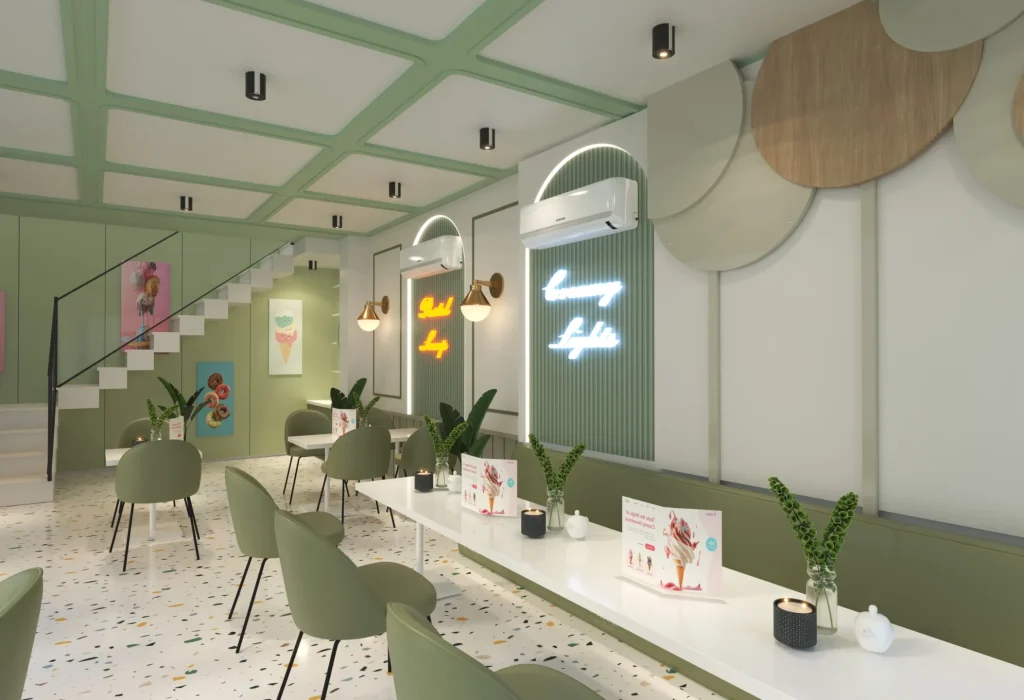 Ice cream parlor render 01